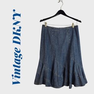 NWT Vintage DKNY Jean Skirt Size 8